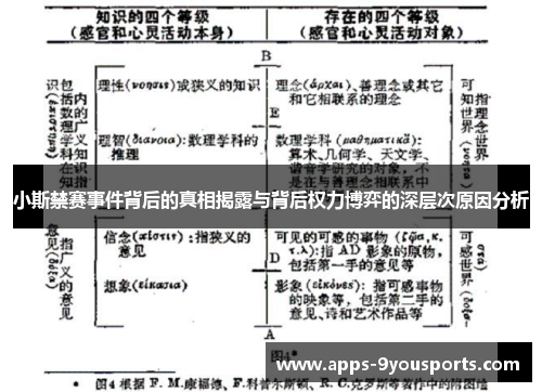 小斯禁赛事件背后的真相揭露与背后权力博弈的深层次原因分析